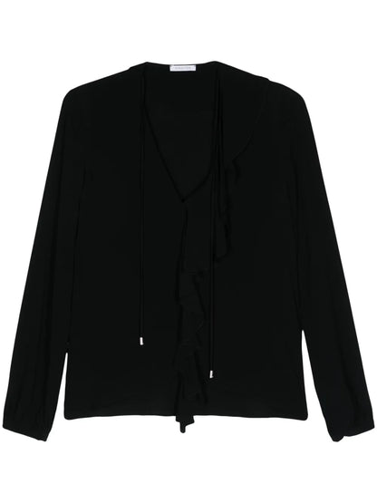 Ruffle-Detail Blouse