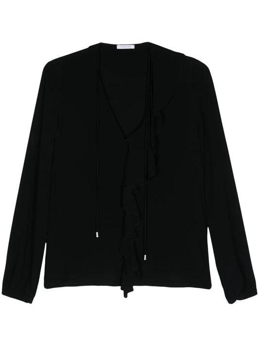 Ruffle-Detail Blouse