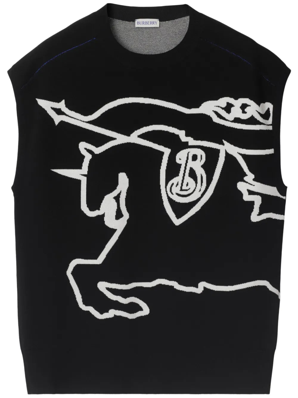 Logo-Knit Gilet