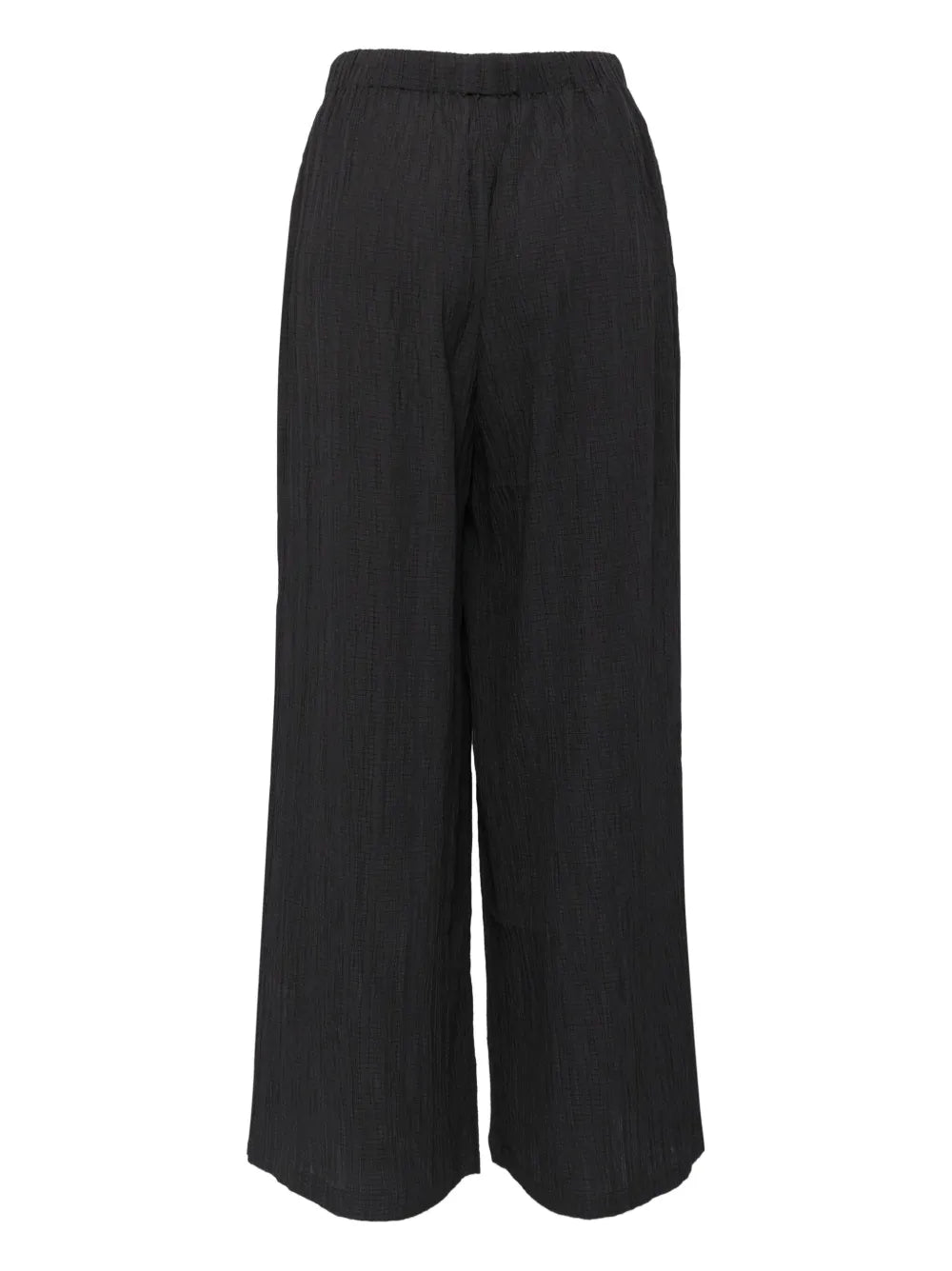 Drawstring Straight-Leg Trousers