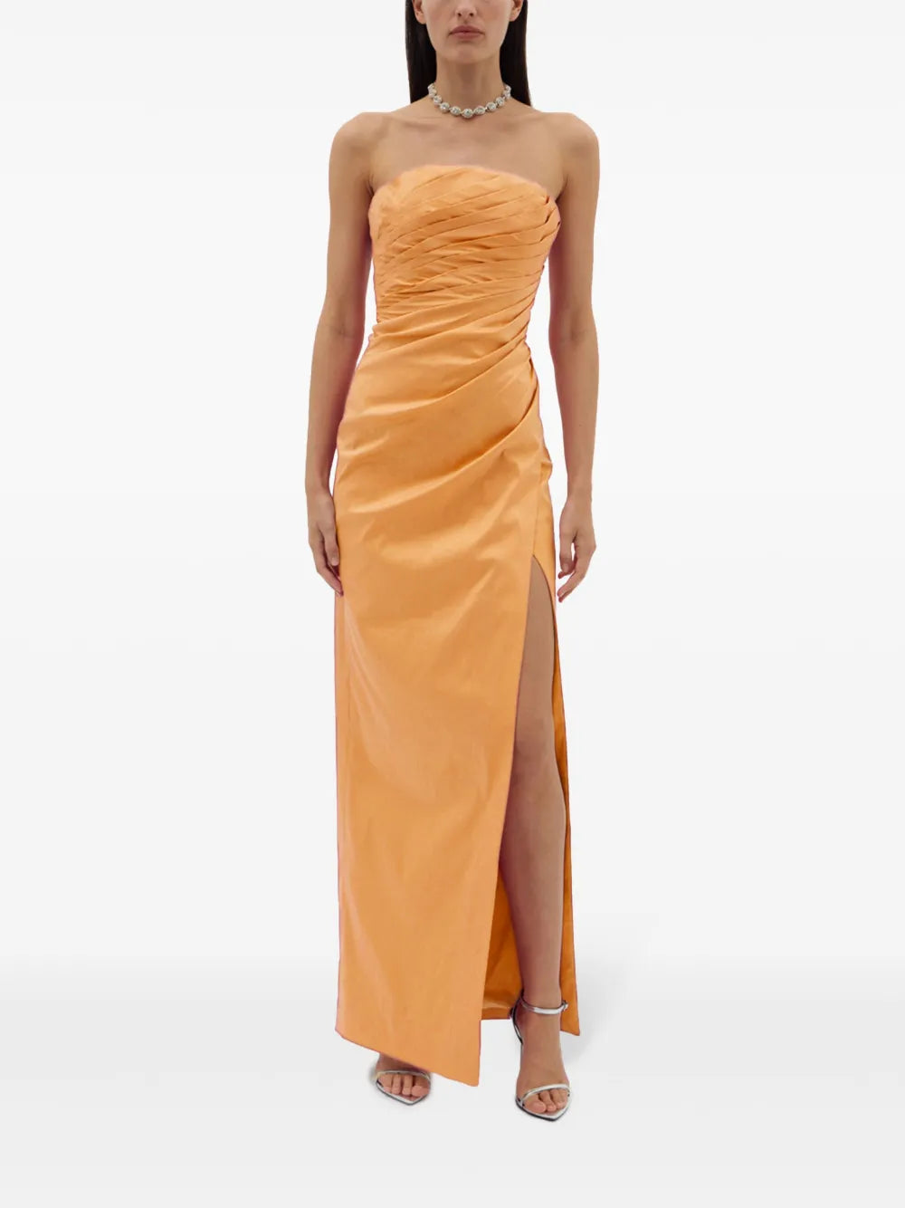 Mira Strapless Midi Dress