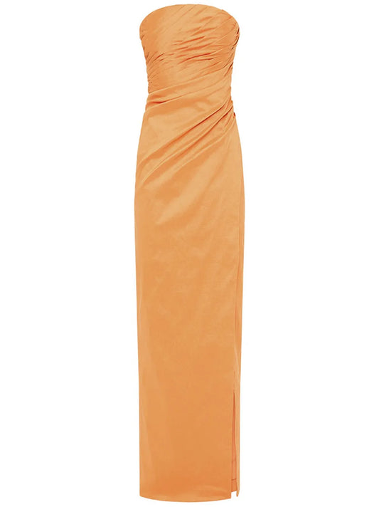 Mira Strapless Midi Dress