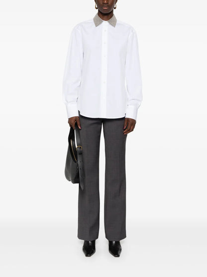 Monili-Collar Shirt