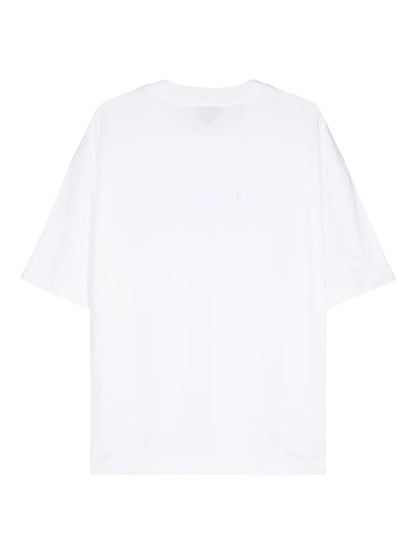 Flocked-Logo Cotton T-Shirt