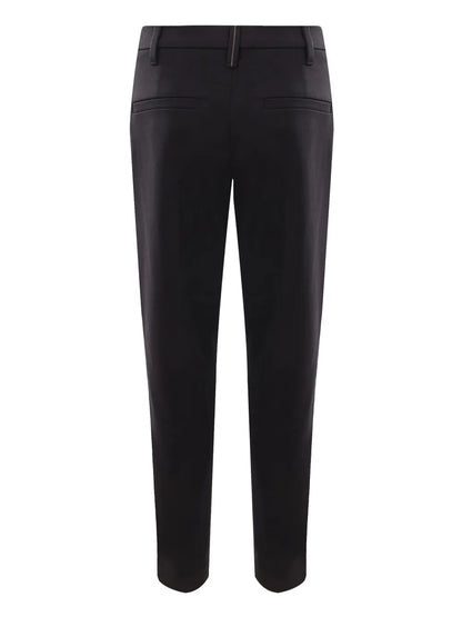 Tailored Slim-Cut Trousers