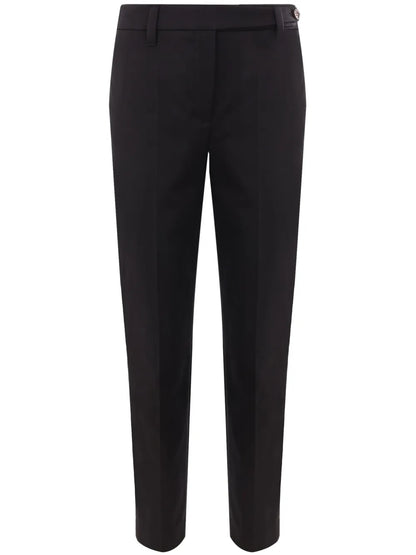 Tailored Slim-Cut Trousers