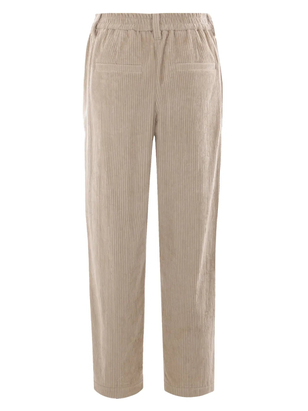 Straight-Leg Corduroy Trousers