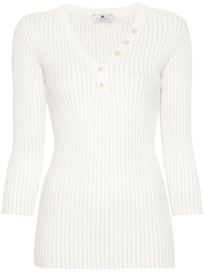 Ribbed-Knit Jumper