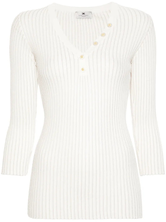 Ribbed-Knit Jumper