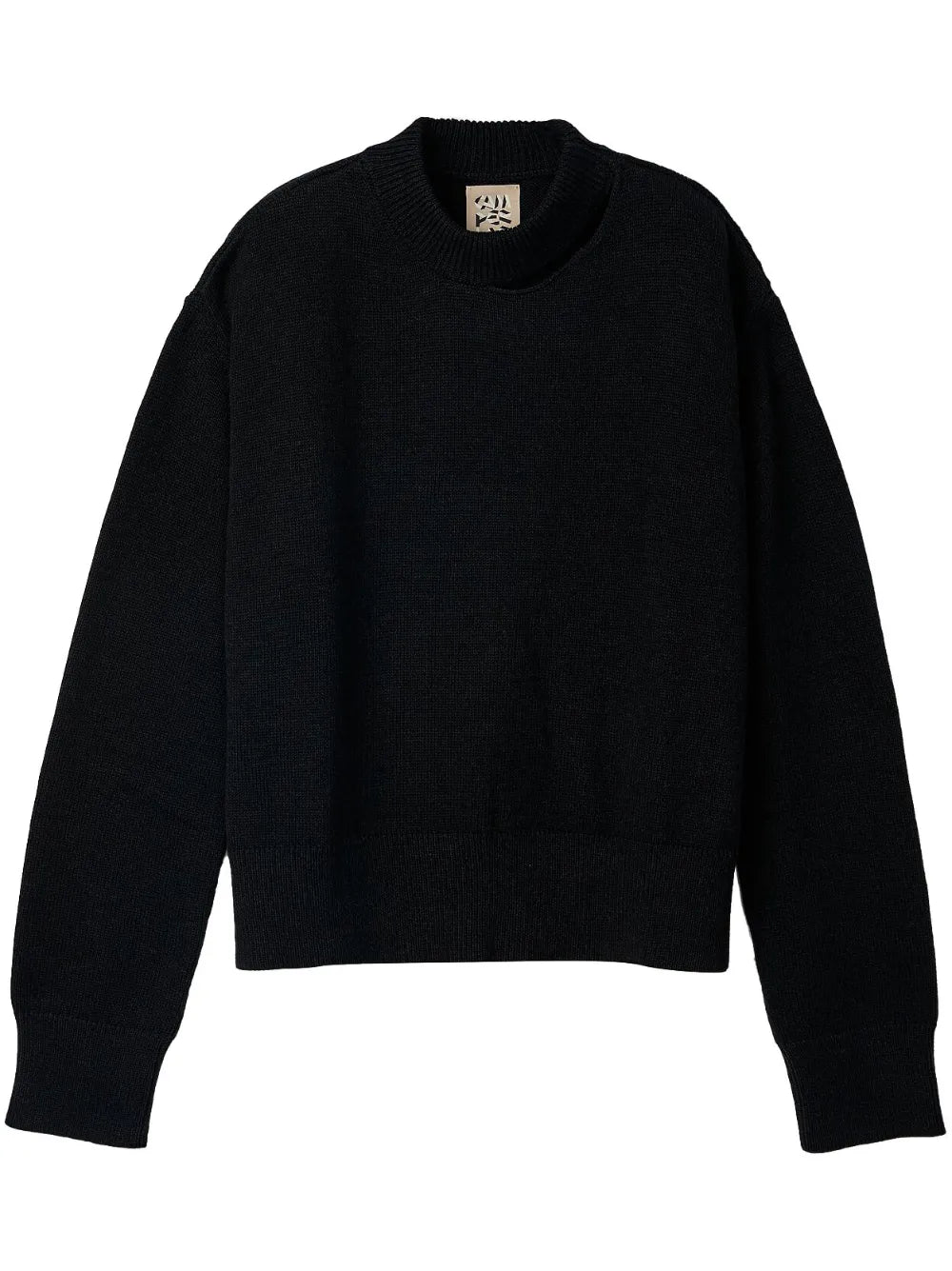 Distresssed Knit Sweater