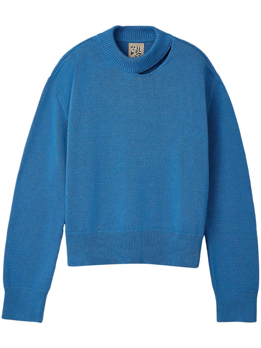 Distressed Knit Sweater
