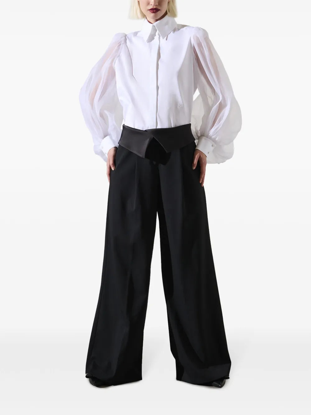 Kl Studio Tailored Wide-Leg Trousers