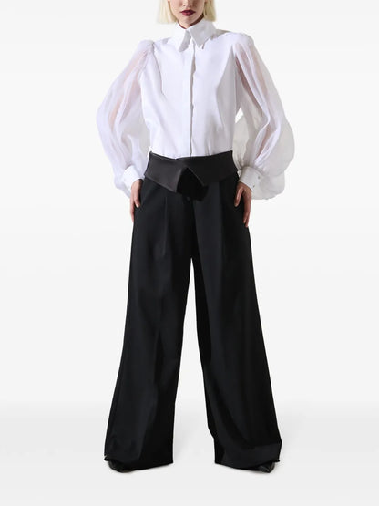 Kl Studio Tailored Wide-Leg Trousers