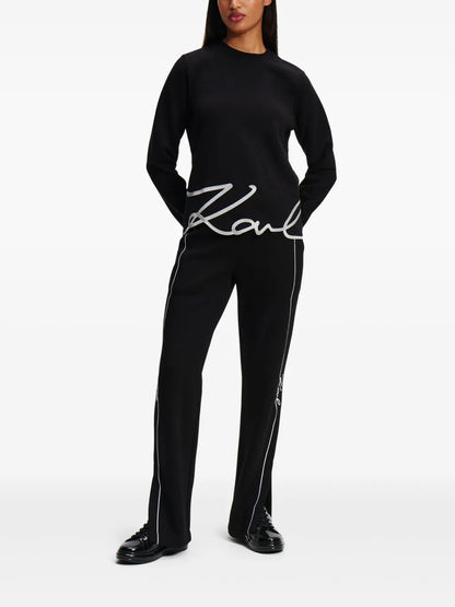 Signature-Hem Sweatshirt