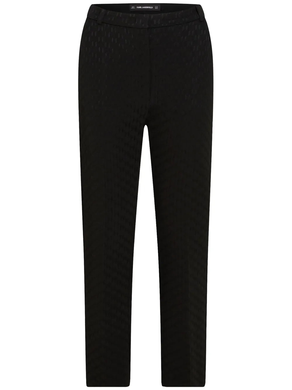 Monogram-Print Tailored Trousers