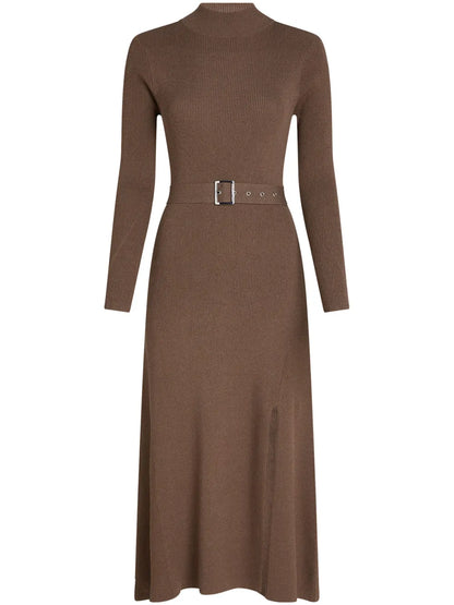 Belted Knitted Dress