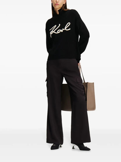 Signature Soutache Knitted Top
