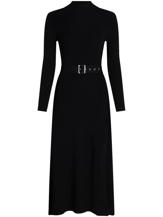 Belted Knitted Dress