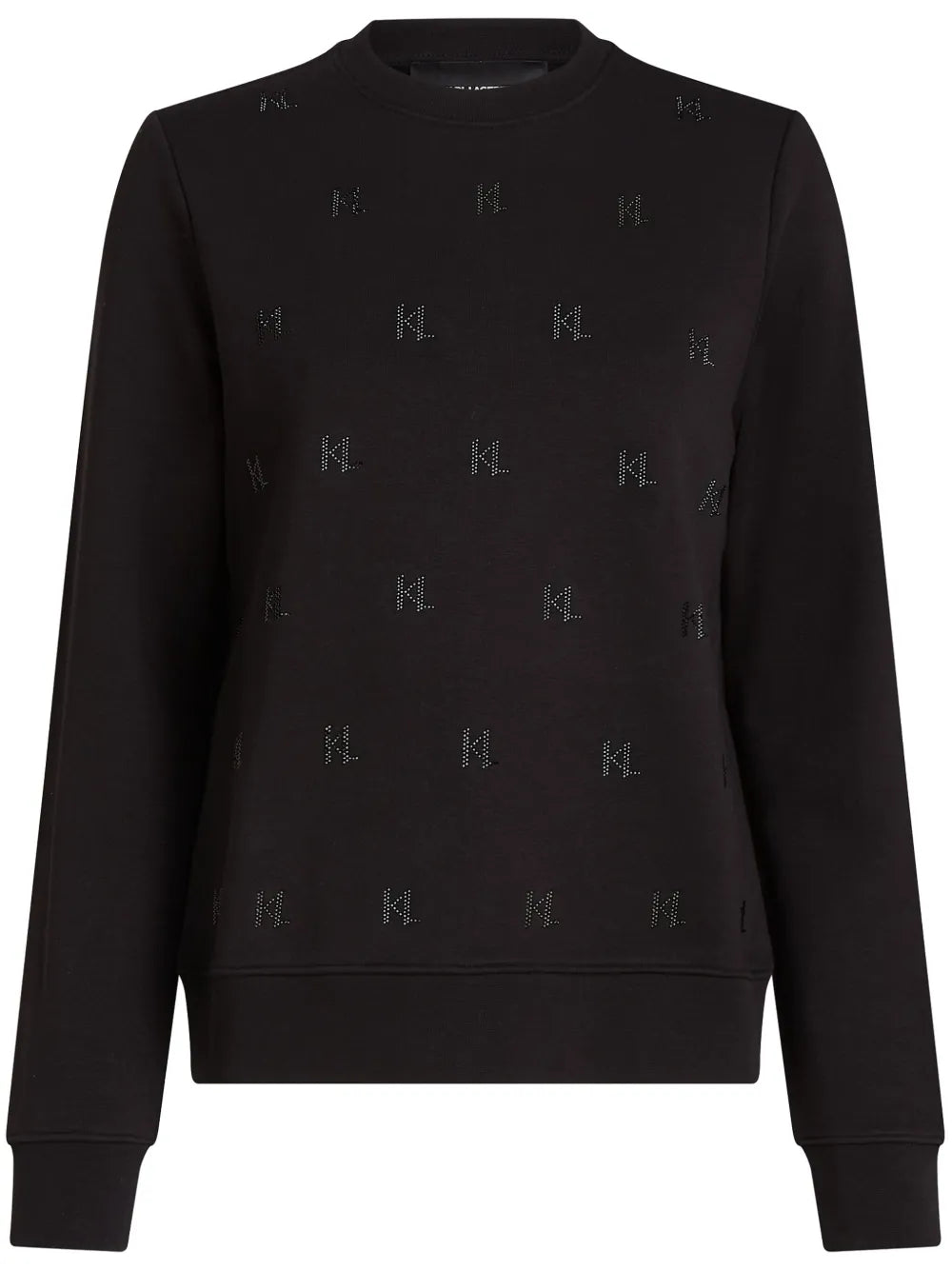 Rhinestone-Embellished Sweatshirt