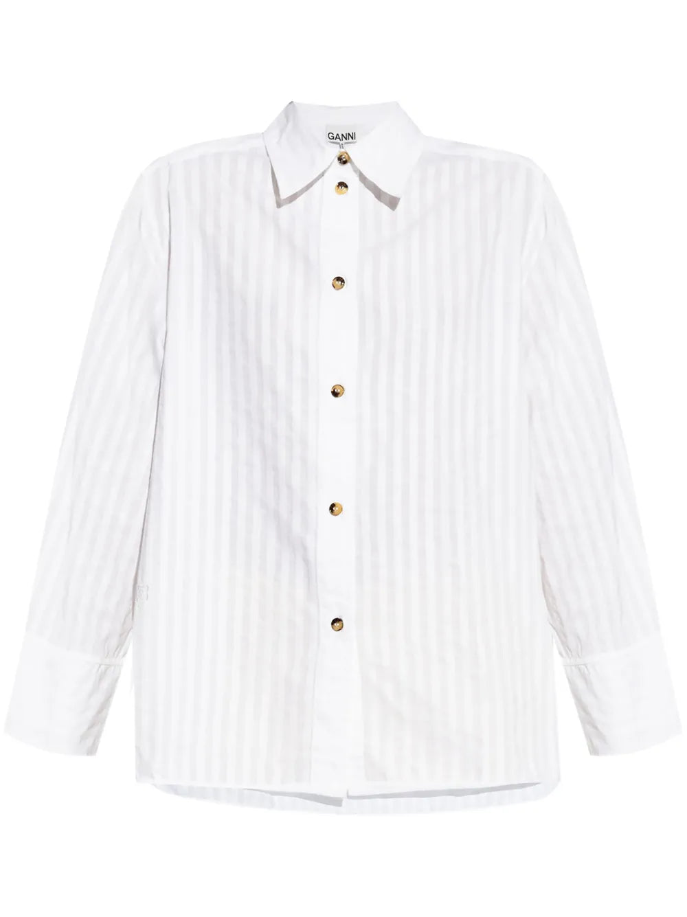 Striped Organic-Cotton Shirt