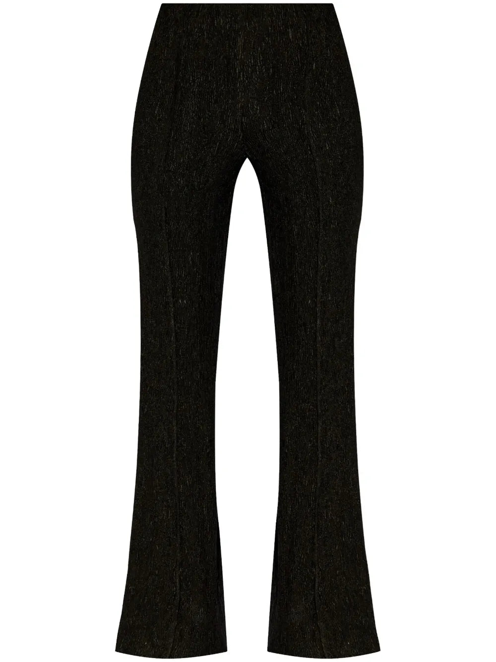 High-Rise Flared-Leg Trousers
