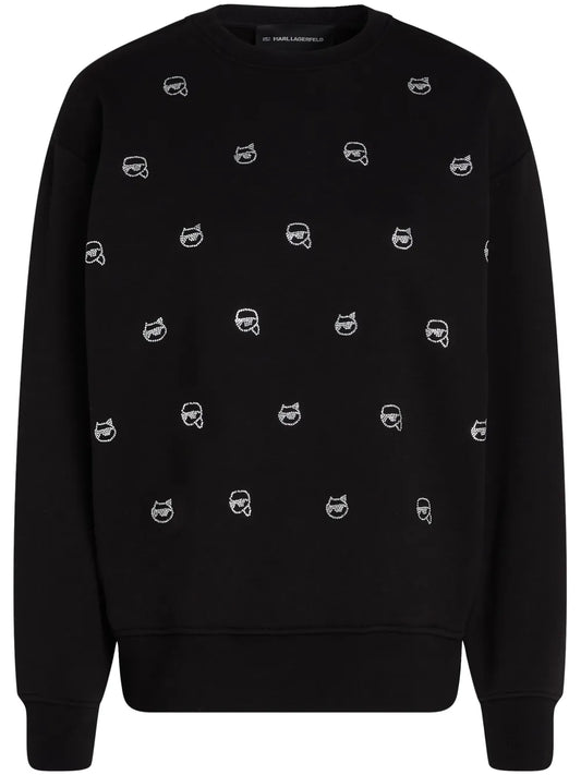 Ikon Rhinestone-Embellished Sweatshirt