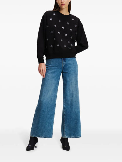 Ikon Rhinestone-Embellished Sweatshirt