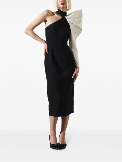 Kl Studio Asymmetric Midi Dress