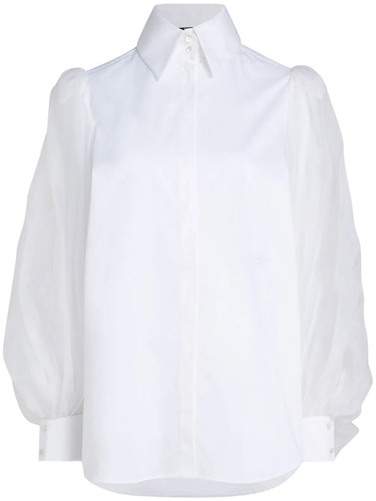 Kl Studio Voluminous Cotton-Silk Shirt