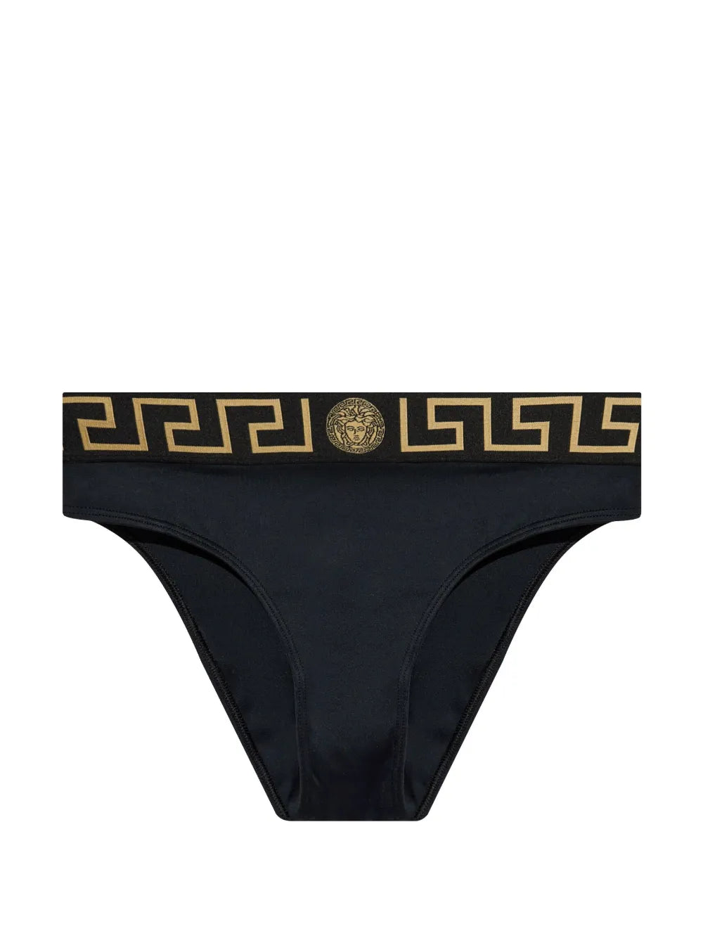 Logo-Waistband Bikini Bottoms