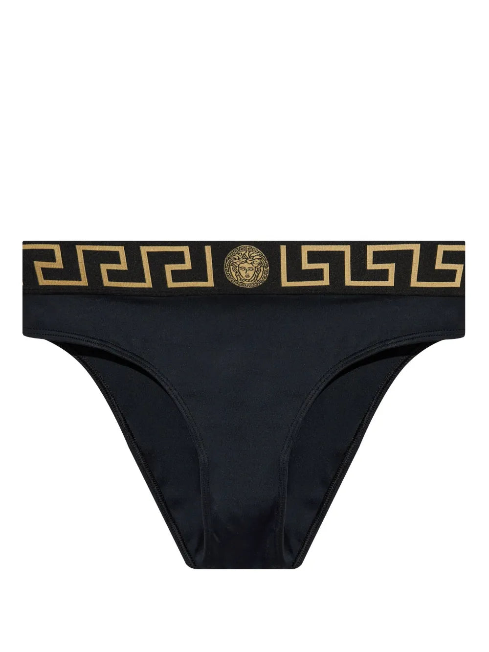 Logo-Waistband Bikini Bottoms