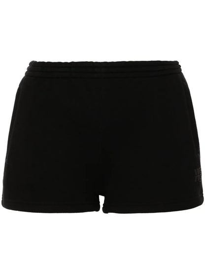 Logo-Print Cotton Shorts