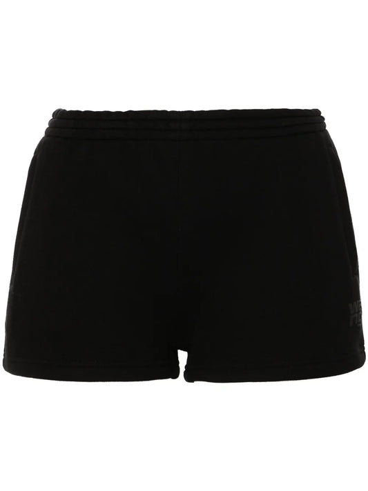 Logo-Print Cotton Shorts