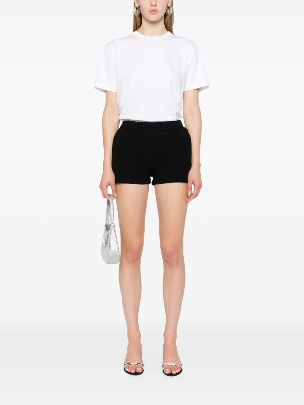 Logo-Print Cotton Shorts