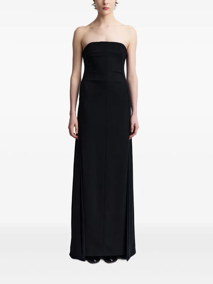 Anguelique Crepe Satin Gown