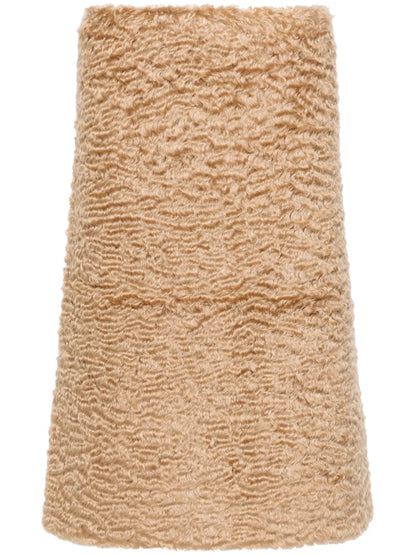 Textured Midi Skirt