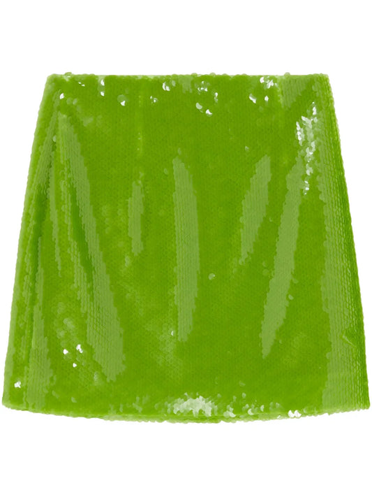 Este Sequin-Design Mini Skirt