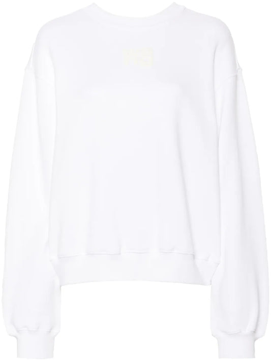 Logo-Embossed Cotton Sweatshirt
