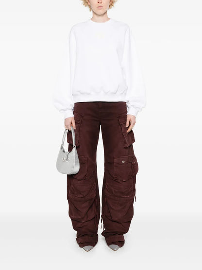 Logo-Embossed Cotton Sweatshirt
