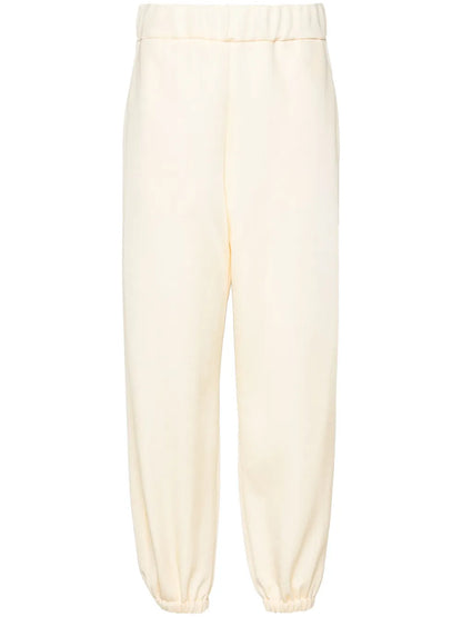 High-Waist Tapered Trousers