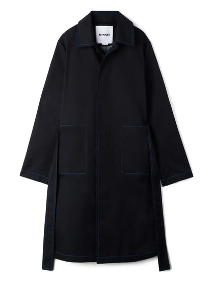 Contrast Stitching Coat