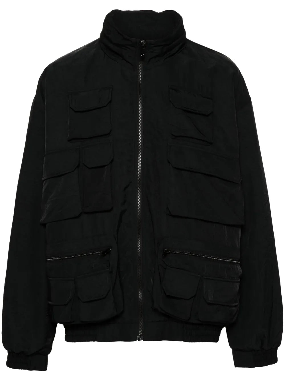 Hooded Cargo Windbreaker