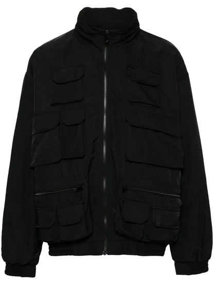 Hooded Cargo Windbreaker