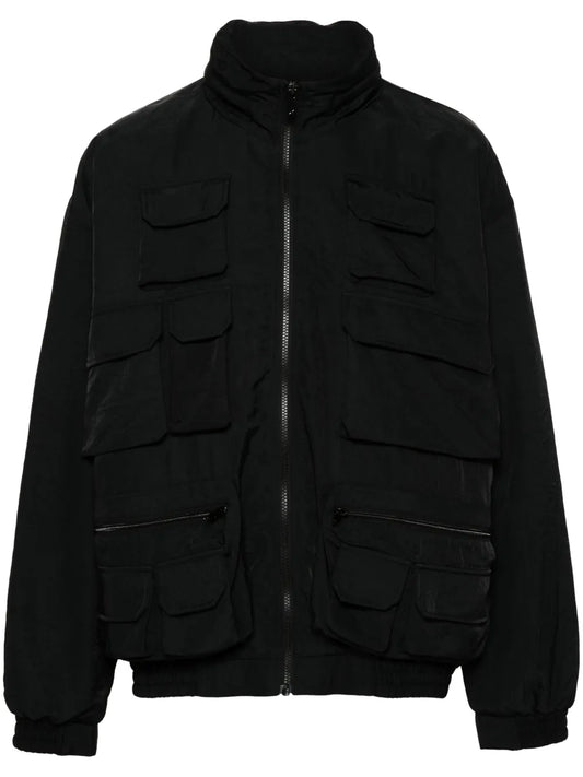 Hooded Cargo Windbreaker