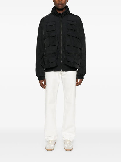 Hooded Cargo Windbreaker