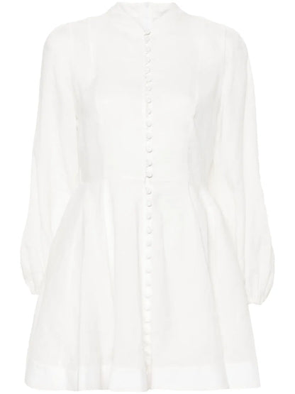 Linen Mini Dress