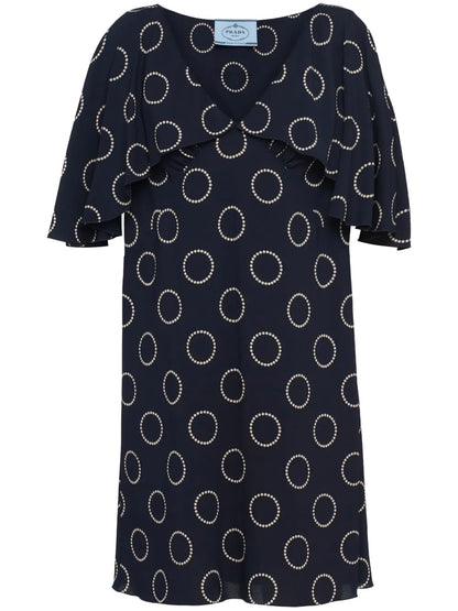Printed Mini-Dress