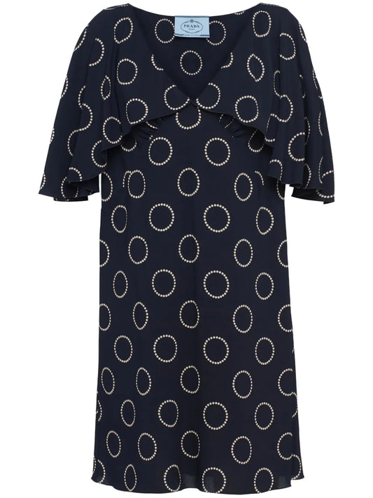 Printed Mini-Dress