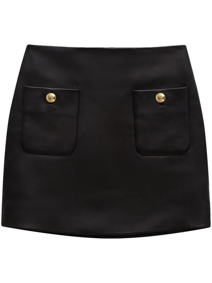 Finn Leather Skirt