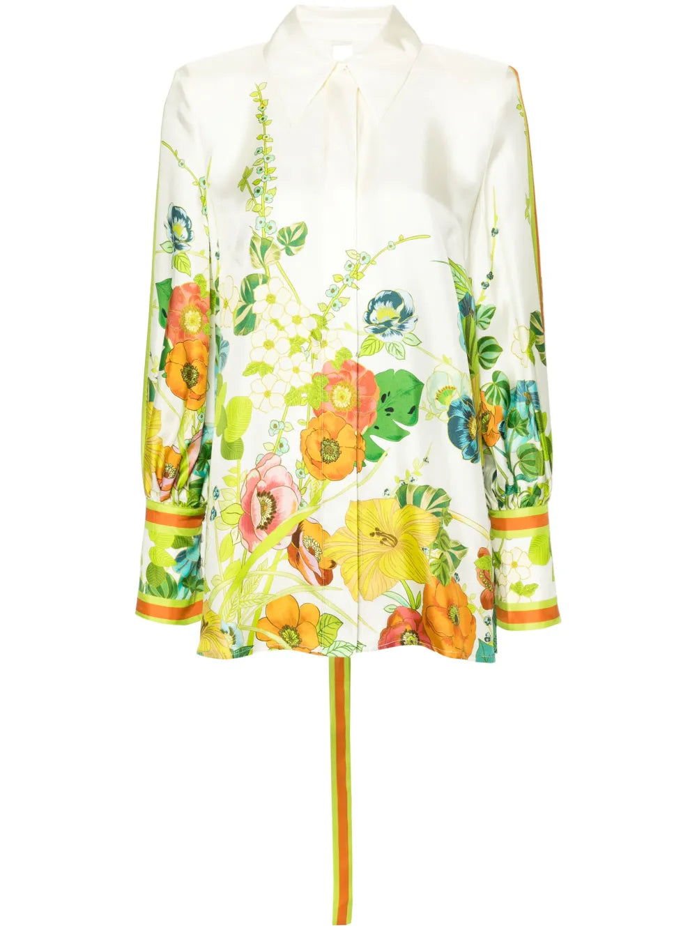Constance Floral Silk Shirt